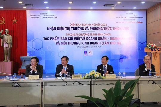[TRỰC TIẾP] DIỄN ĐÀN DOANH NGHIỆP 2022: Nhận diện thị trường và phương thức thích ứng