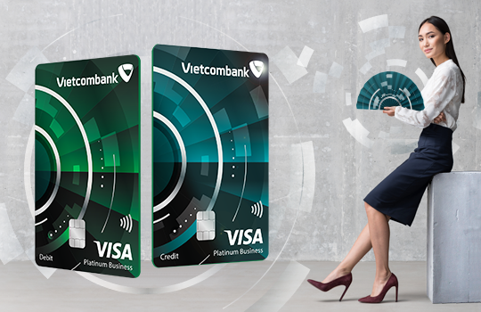 Vietcombank Visa Business - hoàn tiền không giới hạn