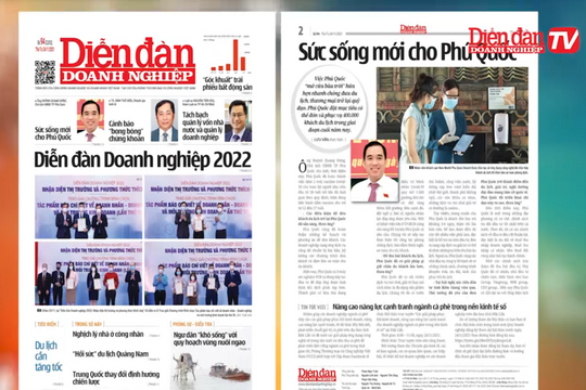 ĐIỂM BÁO NGÀY 24/11: Diễn đàn Doanh nghiệp 2022: Nhận diện thị trường và phương thức thích ứng