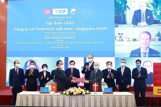 Bình Dương: Tập đoàn Lego đầu tư nhà máy 1 tỷ USD tại khu công nghiệp VSIP