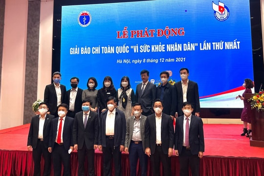 Phát động Giải báo chí toàn quốc "Vì sức khỏe nhân dân"