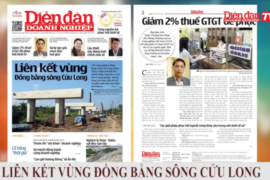 ĐIỂM BÁO 22/12: Liên kết vùng Đồng bằng sông Cửu Long