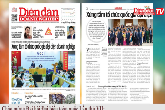 ĐIỂM BÁO NGÀY 29/12: VCCI: Xứng tầm tổ chức Quốc gia đại diện doanh nghiệp