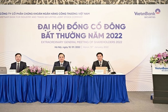 VietinBank Securities (CTS) trả cổ tức bằng cổ phiếu