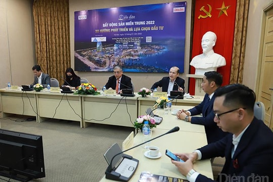 [TRỰC TIẾP] Diễn đàn “Bất động sản Miền Trung 2022: Xu hướng phát triển và lựa chọn đầu tư”