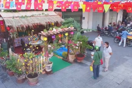 TP.HCM: Khu phố nhộn nhịp vào Xuân