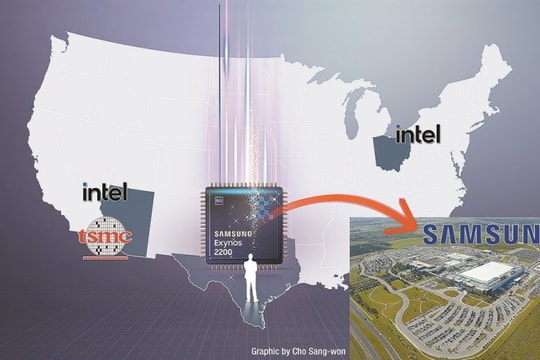 Samsung lấy gì để đấu TSMC, Intel?