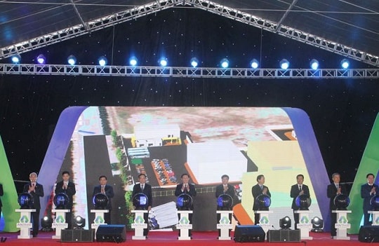 Hải phòng: Chủ tịch Quốc hội dự lễ động thổ Nhà máy sản xuất chất dẻo phân hủy sinh học