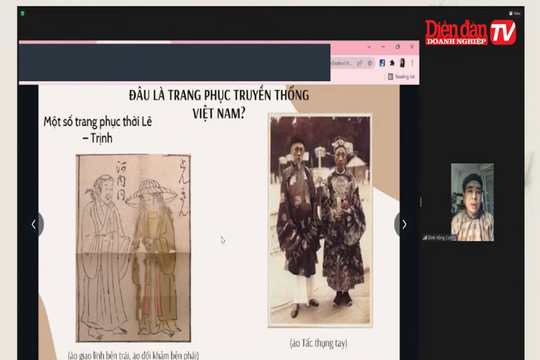 Cổ phục Việt qua Áo ngũ thân truyền thống