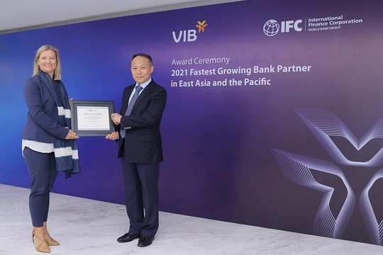 VIB nhận giải thưởng từ IFC