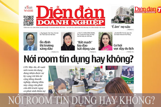 ĐIỂM BÁO NGÀY 23/03: Nới room tín dụng