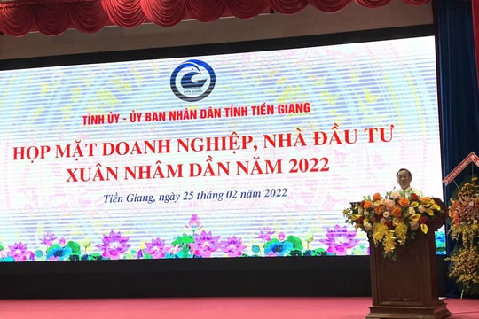 Tiền Giang hỗ trợ tối đa cho cộng đồng doanh nghiệp