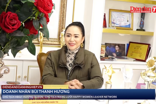 Doanh nhân Bùi Thanh Hương: "Tôi sẽ đi đến cùng con đường mình chọn"