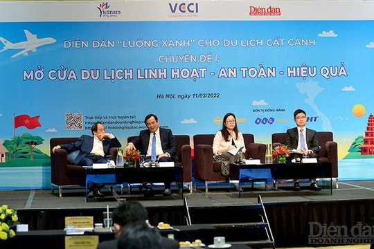 Tài liệu Diễn đàn "Luồng xanh" cho du lịch cất cánh - Chuyên đề I: Mở cửa du lịch linh hoạt - an toàn - hiệu quả