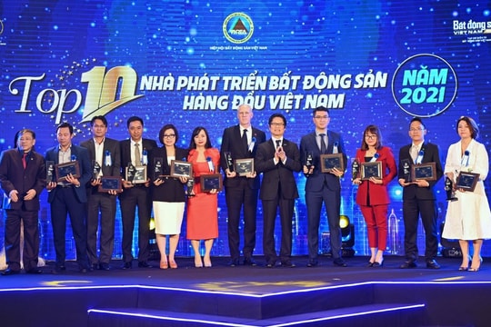 Tôn vinh những “cánh chim đầu đàn” dẫn dắt thị trường bất động sản