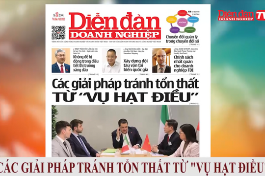ĐIỂM BÁO NGÀY 18/03: Các giải pháp tránh tổn thất từ “vụ hạt điều”