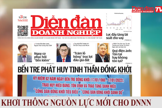 ĐIỂM BÁO NGÀY 25/03: Khơi thông nguồn lực mới cho Doanh nghiệp Nhà nước