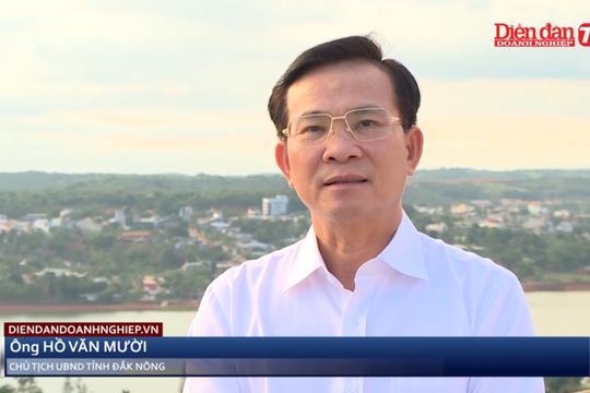 Chủ tịch UBND tỉnh Đắk Nông: Thấu hiểu, đồng hành cùng doanh nghiệp
