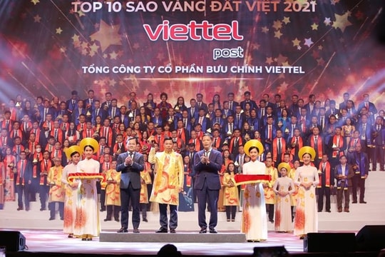 Trao Giải thưởng Sao Vàng đất Việt 2021: Tôn vinh 200 thương hiệu Việt Nam