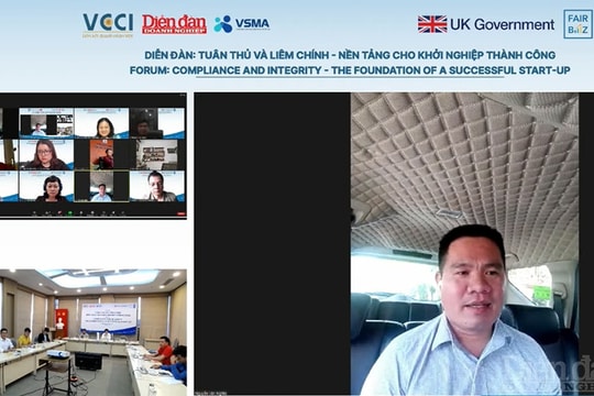 Lan tỏa kinh doanh liêm chính trong startup