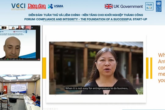 Phát triển kinh tế bền vững không thể tách rời liêm chính