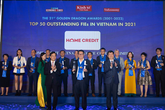 Home Credit  lọt vào Top 50 doanh nghiệp FDI tiêu biểu