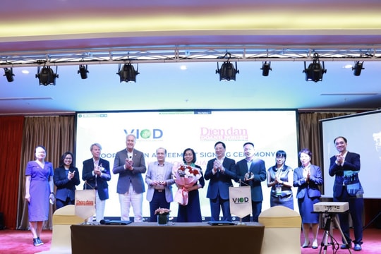 Lễ ký thỏa thuận hợp tác giữa VIOD và các đối tác đồng hành