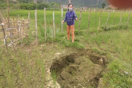 Nghệ An: Hàng trăm hộ dân bị nứt nhà, cạn giếng bất thường