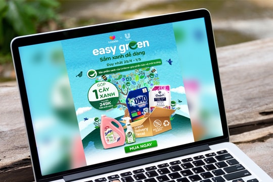 Unilever và Lazada giới thiệu dự án Easy Green tại Đông Nam Á nhân Ngày Trái Đất