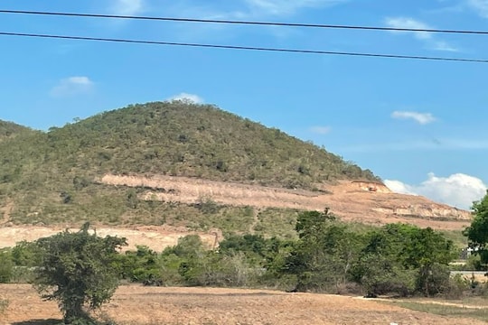 Bình Thuận: Nhiều khuất tất tại mỏ đá Núi Ếch?