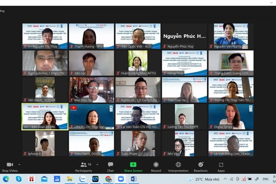 Khai giảng khóa đào tạo kinh doanh liêm chính nâng cao cho doanh nghiệp trẻ và doanh nghiệp khởi nghiệp