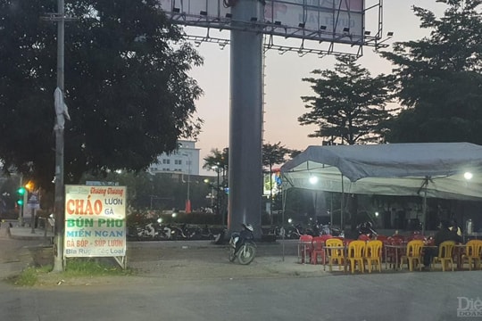 Nghệ An: Nhếch nhác vỉa hè đại lộ trung tâm thành phố Vinh