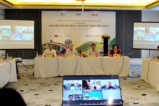 [TRỰC TIẾP] Diễn đàn "Luồng xanh" cho du lịch cất cánh - Chuyên đề II: Chuyển đổi số: Động lực phát triển bền vững