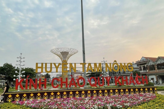 Tam Nông (Phú Thọ): Cải cách hành chính để thu hút đầu tư