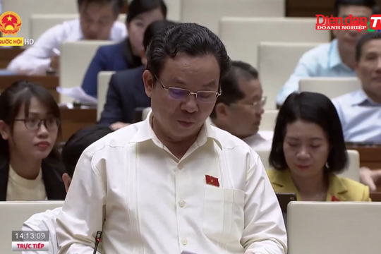 Đại biểu Hoàng Văn Cường: Quy hoạch phải tiến hành đồng thời ở tất cả các cấp, ngành, địa phương