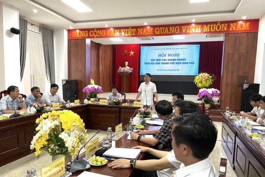 Thành phố Điện Biên Phủ lắng nghe, tháo gỡ vướng mắc cho doanh nghiệp