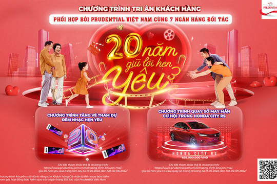 Prudential Việt Nam tri ân khách hàng qua kênh Banca