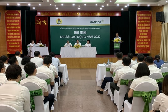 HABECO tổ chức Hội nghị Người lao động năm 2022
