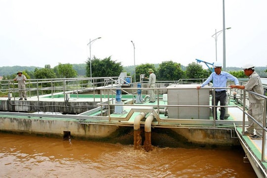 Hợp tác công - tư xử lý nước thải