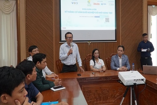 Khai giảng khóa tập huấn kỹ năng Cố vấn Khởi nghiệp đổi mới sáng tạo dành cho khu vực Tây Nam Bộ