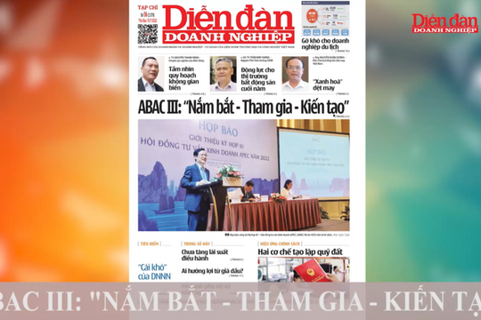 ĐIỂM BÁO: ABAC III: "Nắm bắt - Tham gia - Kiến tạo"