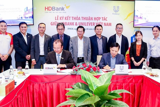 HDBank và Unilever Việt Nam hợp tác,  nâng cao lợi ích cho doanh nghiệp và hộ kinh doanh