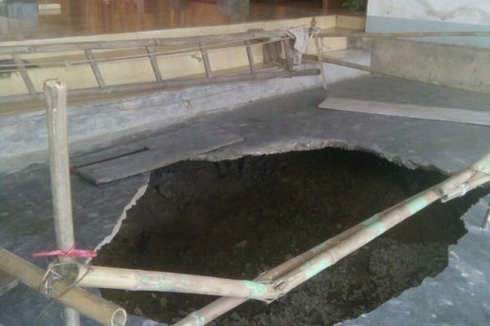 Huyện Qùy Hợp (Nghệ An) bác bỏ kết luận nguyên nhân gây sụt lún