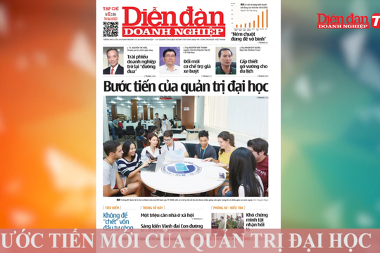 ĐIỂM BÁO NGÀY 05/08: Bước tiến mới của quản trị đại học