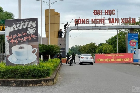 Nghệ An sẽ thu hồi hơn 41ha đất thuộc dự án Đại học Công nghệ Vạn Xuân