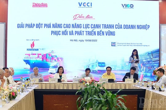 Giải pháp đột phá nâng cao năng lực cạnh tranh của doanh nghiệp phục hồi và phát triển bền vững