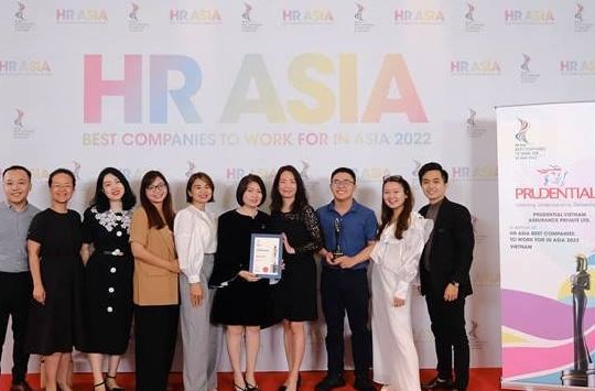 Prudential Việt Nam cùng lúc giành ba giải thưởng châu Á