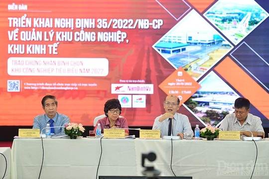 [TRỰC TIẾP] Triển khai Nghị định 35/2022/NĐ-CP về quản lý khu công nghiệp, khu kinh tế
