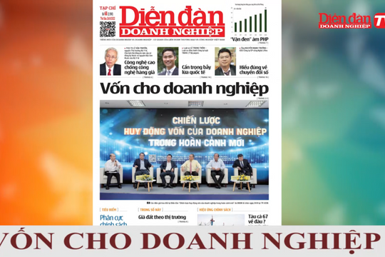 ĐIỂM BÁO NGÀY 26/08: Vốn cho doanh nghiệp