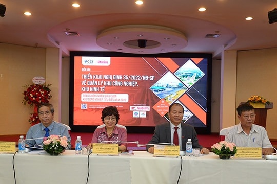 Để Nghị định 35/2022/NĐ-CP về quản lý khu công nghiệp, khu kinh tế đi vào cuộc sống